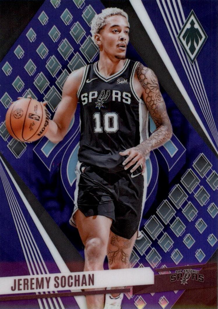 2023 Panini Phoenix Basketball Purple Jeremy Sochan #24