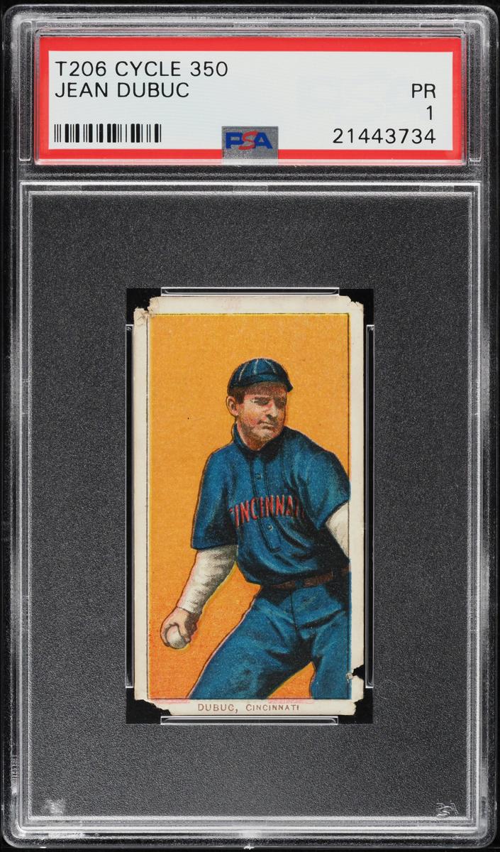 1909-11 T206 Baseball Jean Dubuc #NNO