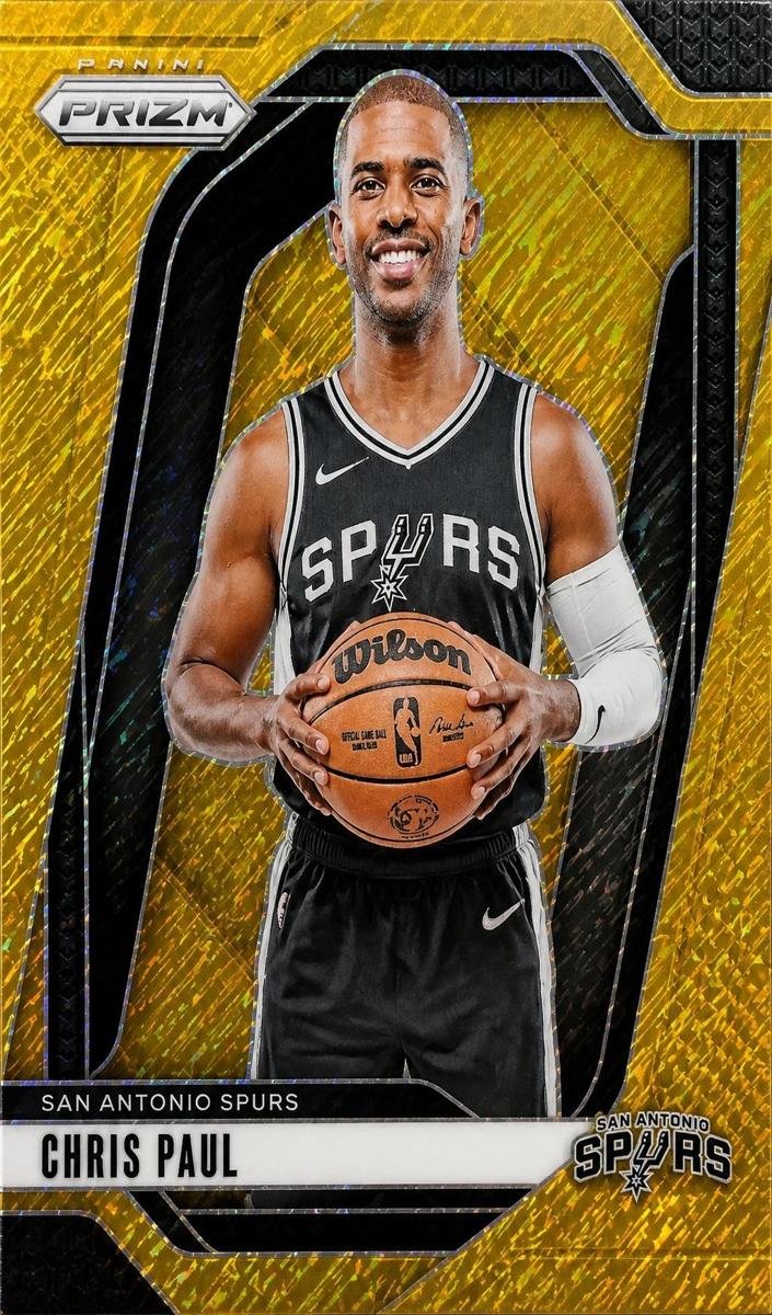 2024 Panini Prizm Basketball Gold Chris Paul #132 PSA 9