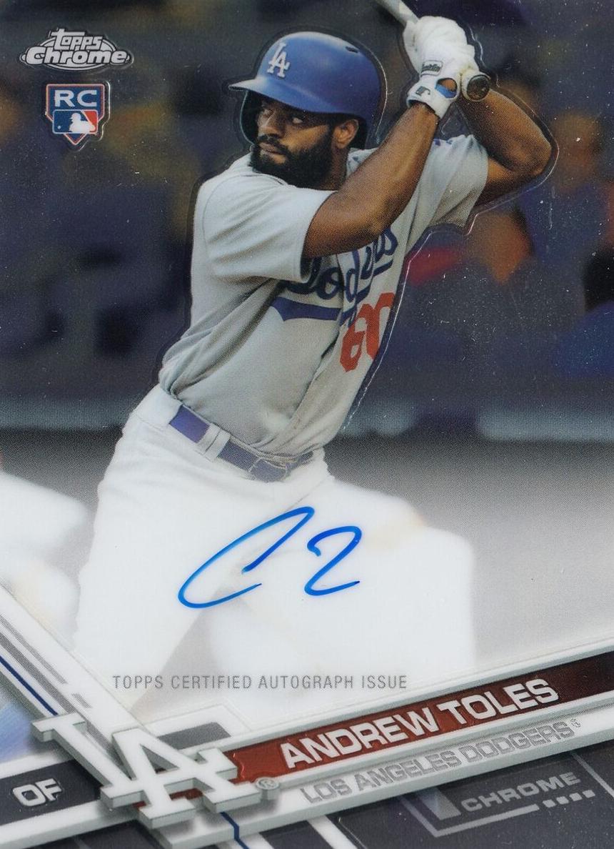 2017 Topps Chrome Baseball Andrew Toles #RA-AT PSA 10