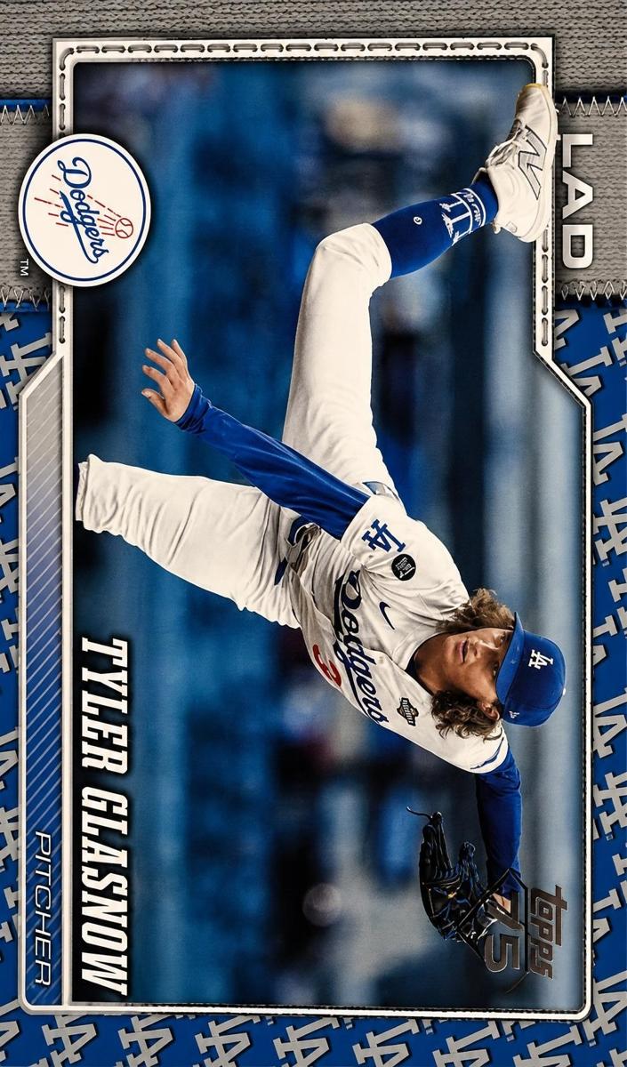 2026 Topps Baseball Tyler Glasnow #629