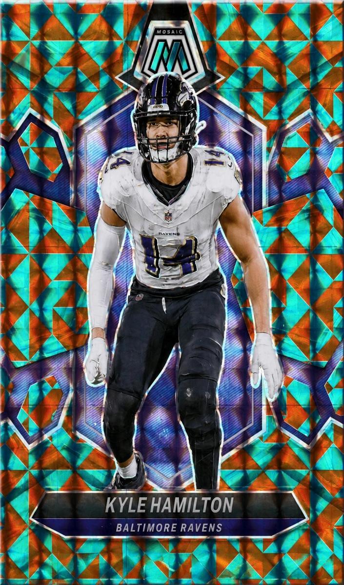 2024 Panini Mosaic Football Tessellation Kyle Hamilton #21