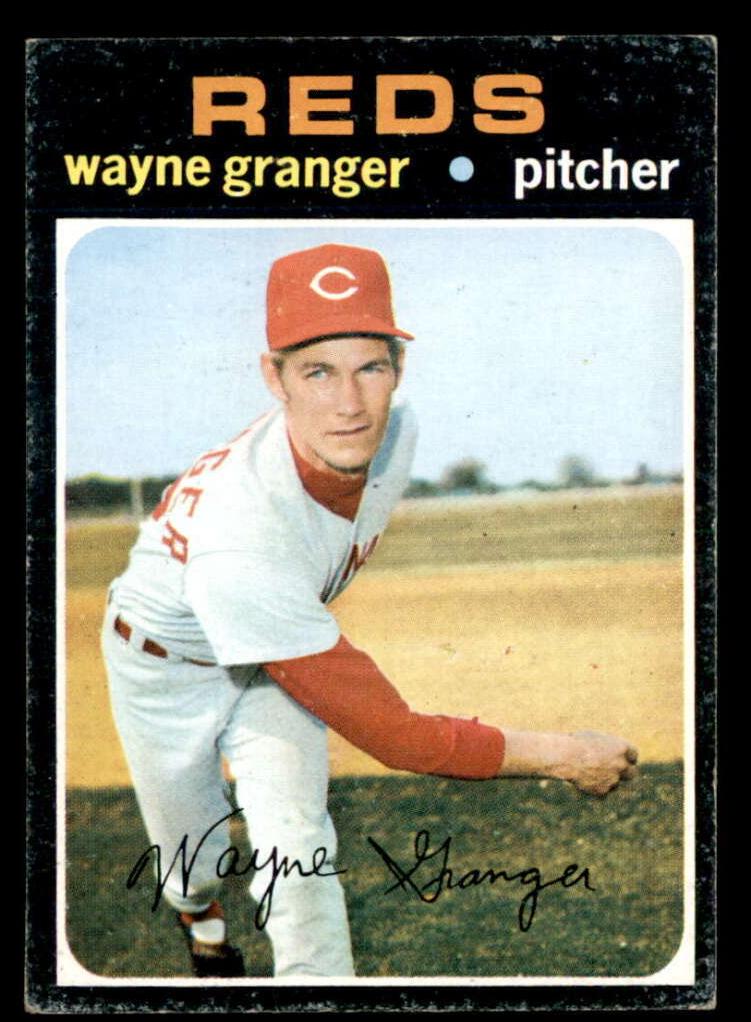 1971 Topps Baseball Wayne Granger #379 PSA 7.5