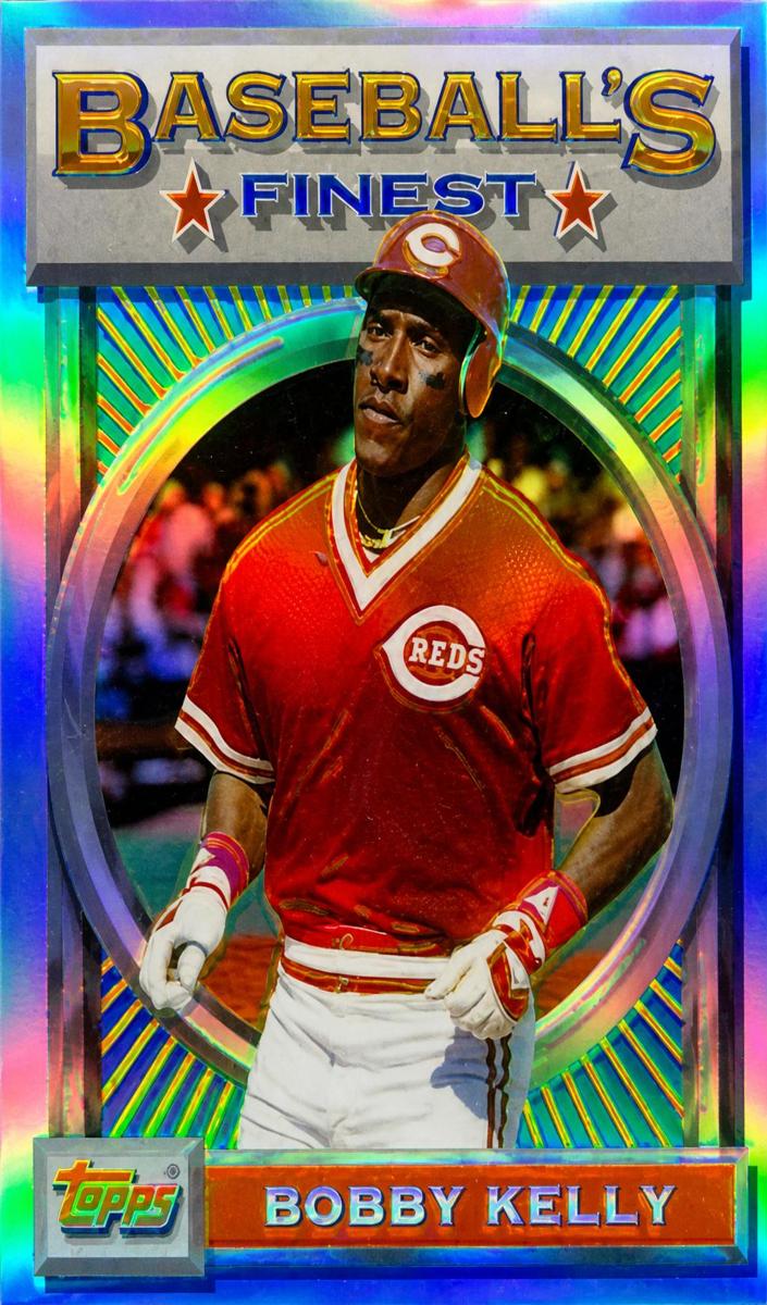 1993 Topps Finest Baseball Refractor Roberto Kelly #120