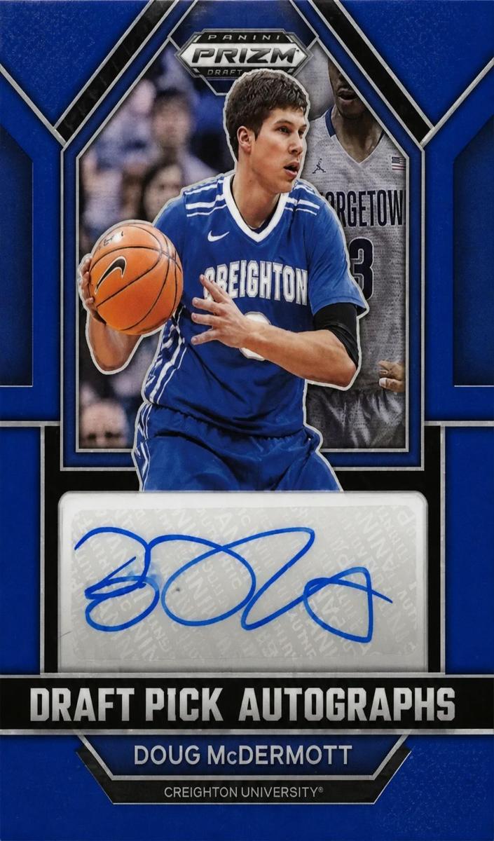 2023 Panini Prizm Draft Picks Basketball Blue Doug McDermott #DPA-DMD