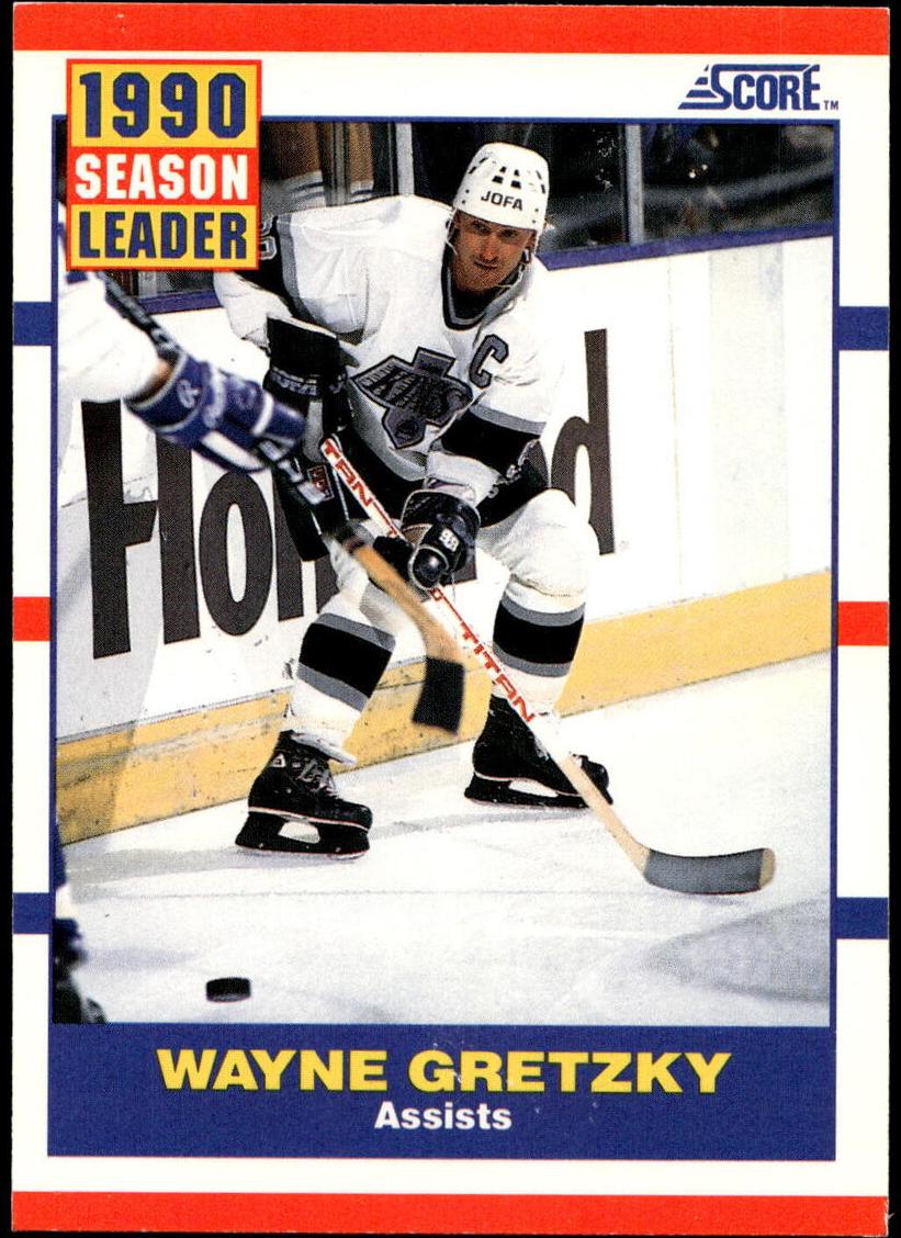 1990 Score Hockey Wayne Gretzky #352 PSA 9