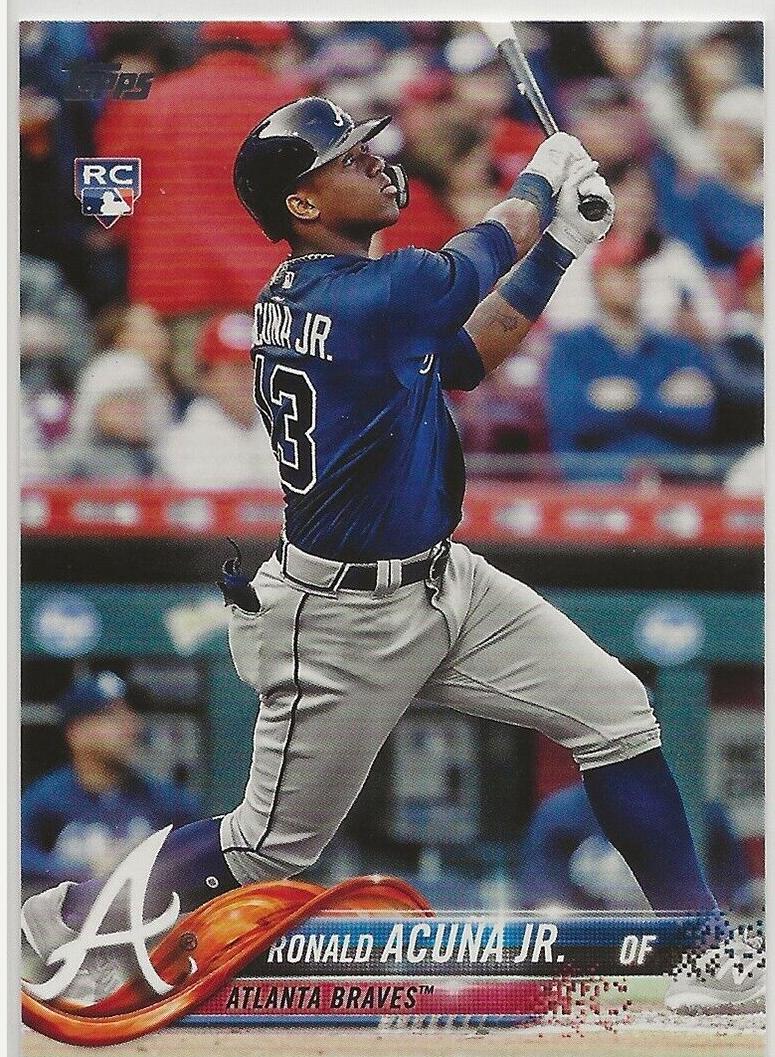 2018 Topps Update Baseball Ronald Acuna Jr. #US250