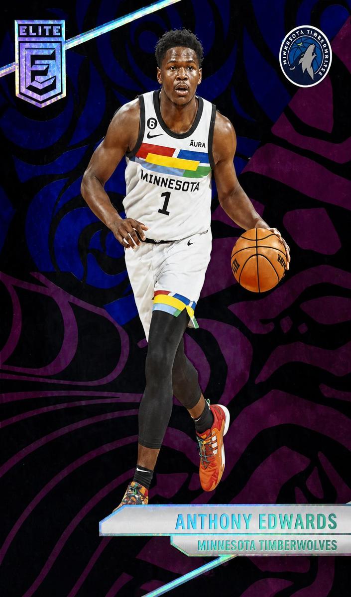 2023 Donruss Elite Basketball Mixorama Anthony Edwards #23