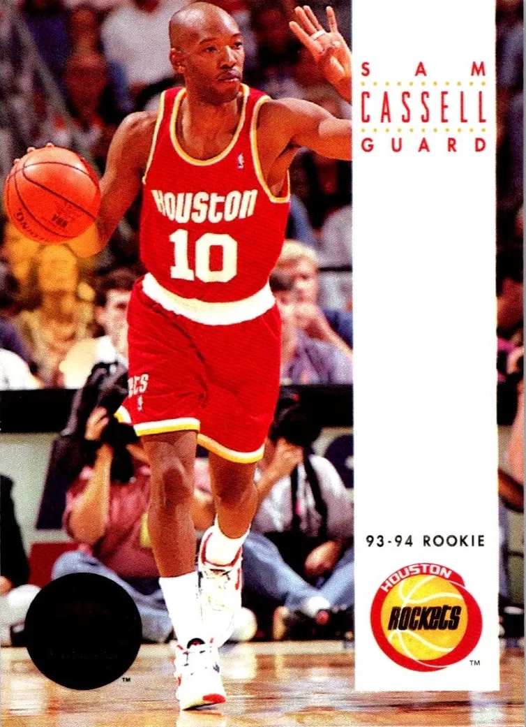 1993 Skybox Premium Basketball Sam Cassell #228 PSA 9