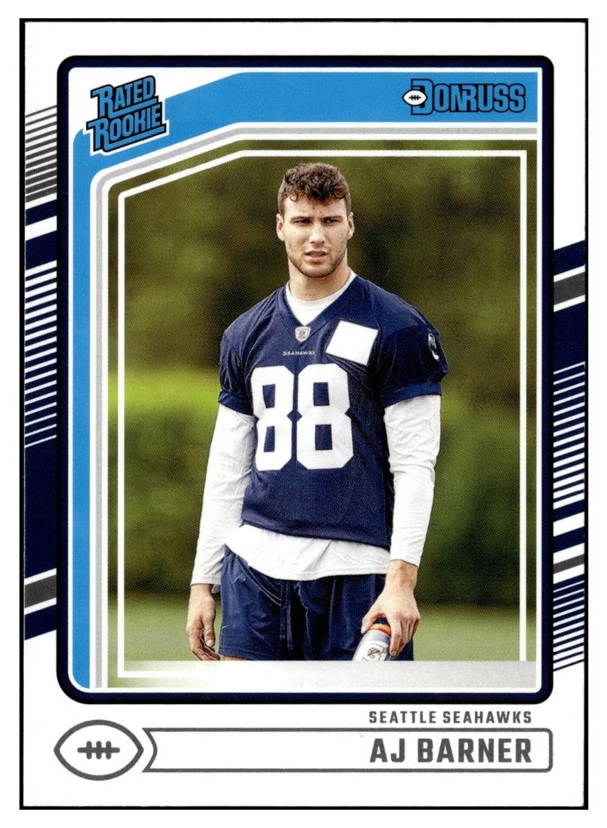 2024 Panini Donruss Football AJ Barner #367