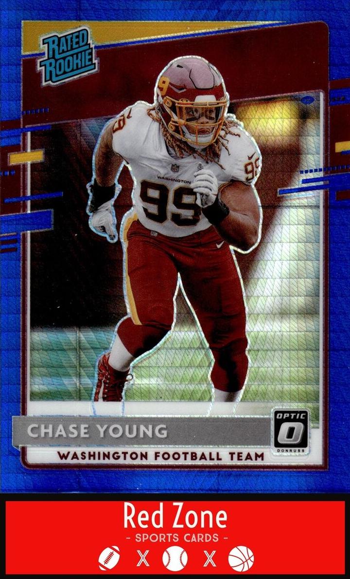 2020 Donruss Optic Football Chase Young #166 PSA 9