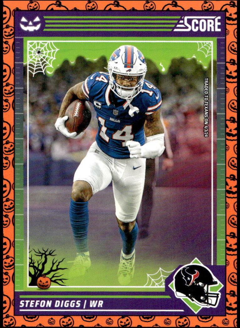 2024 Panini Score-a-Treat Football Pumpkin Stefon Diggs #31