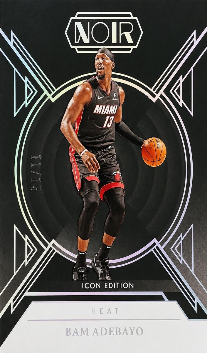 2024 Panini Noir Basketball International Bam Adebayo #123