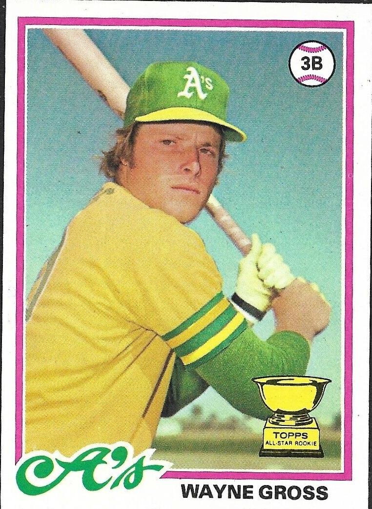 1978 Topps Baseball Wayne Gross #139