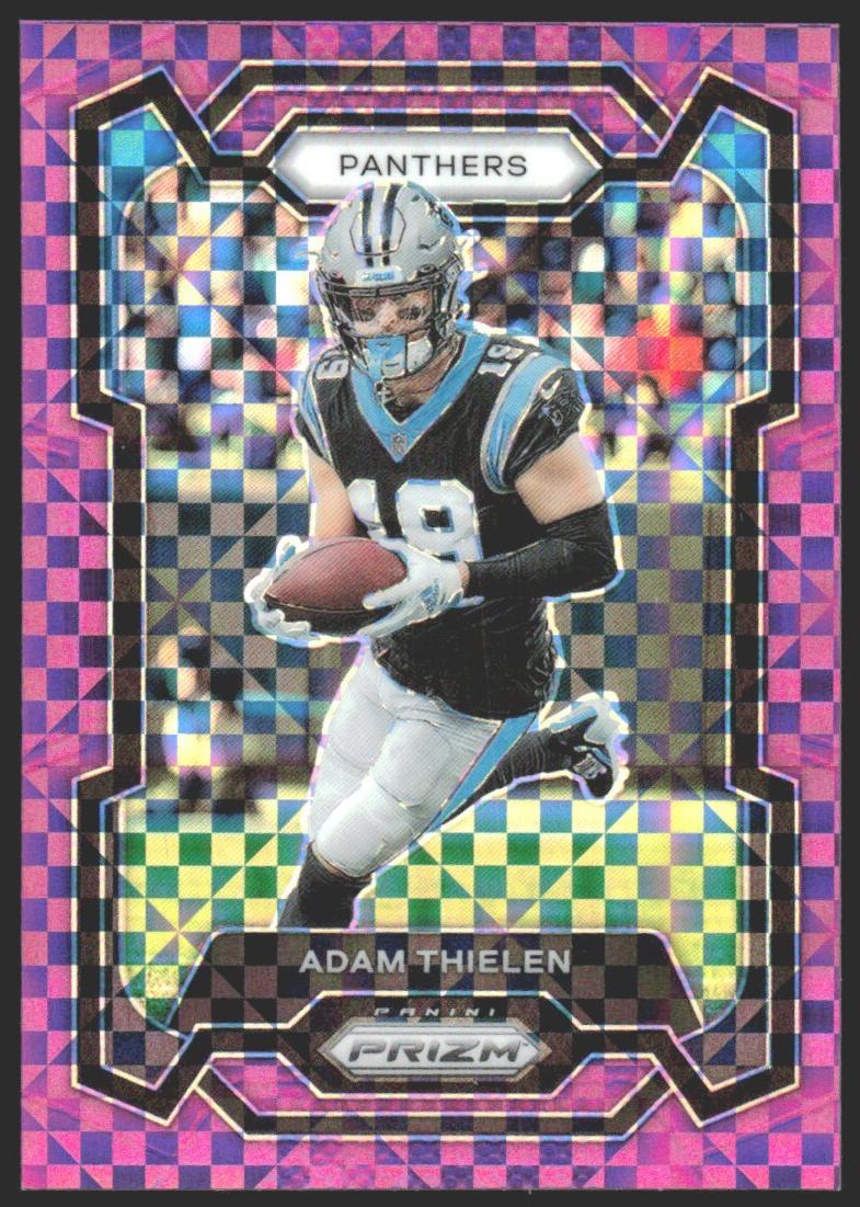 2023 Panini Prizm Football Purple Power Adam Thielen #37