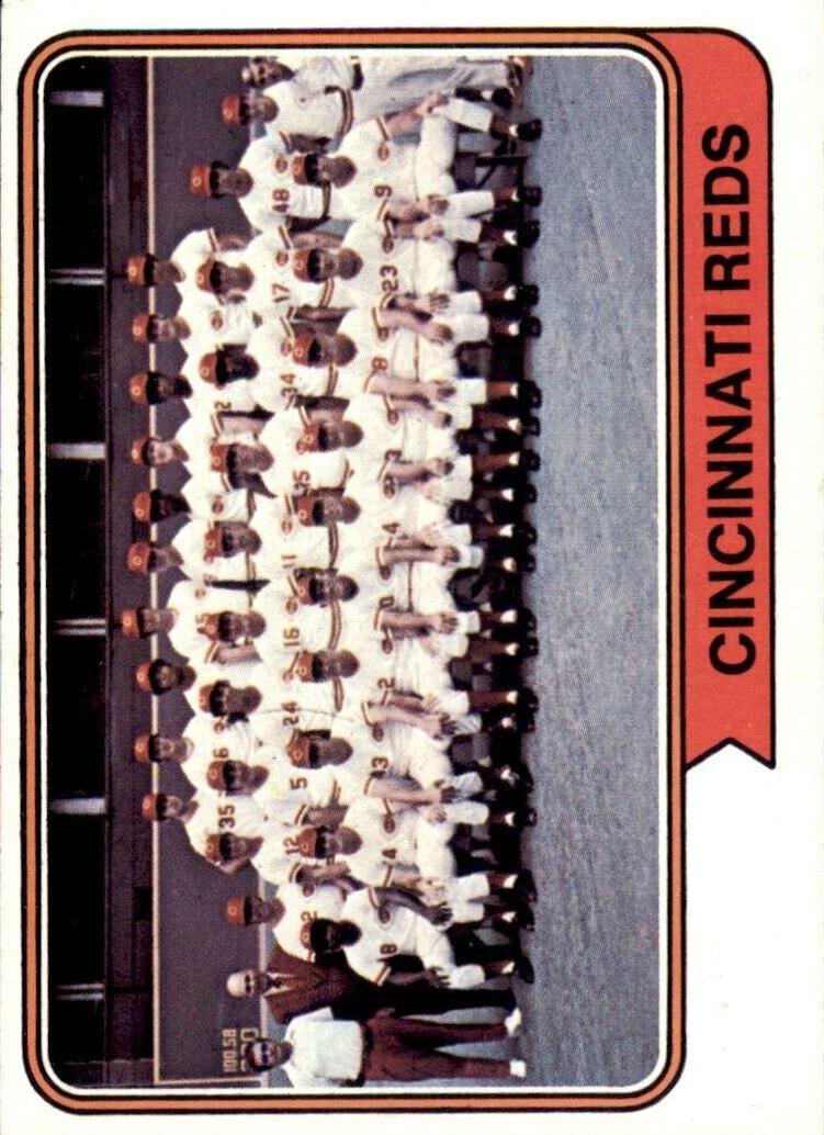 1974 Topps Baseball Cincinnati Reds #459