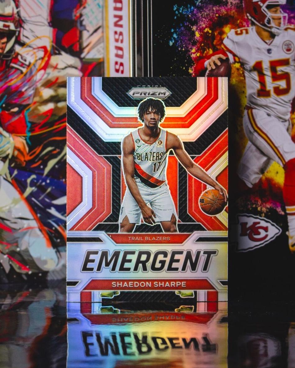 2022 Panini Prizm Basketball Silver Shaedon Sharpe #15 PSA 9