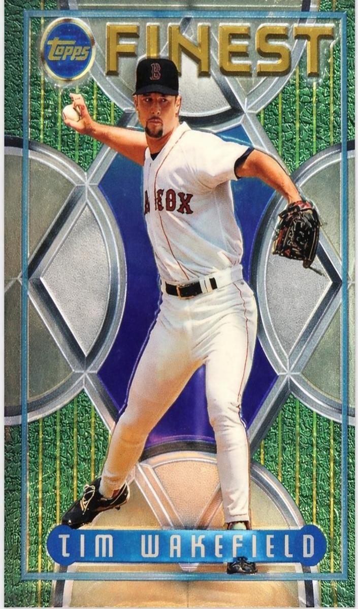 1995 Topps Finest Baseball Tim Wakefield #298