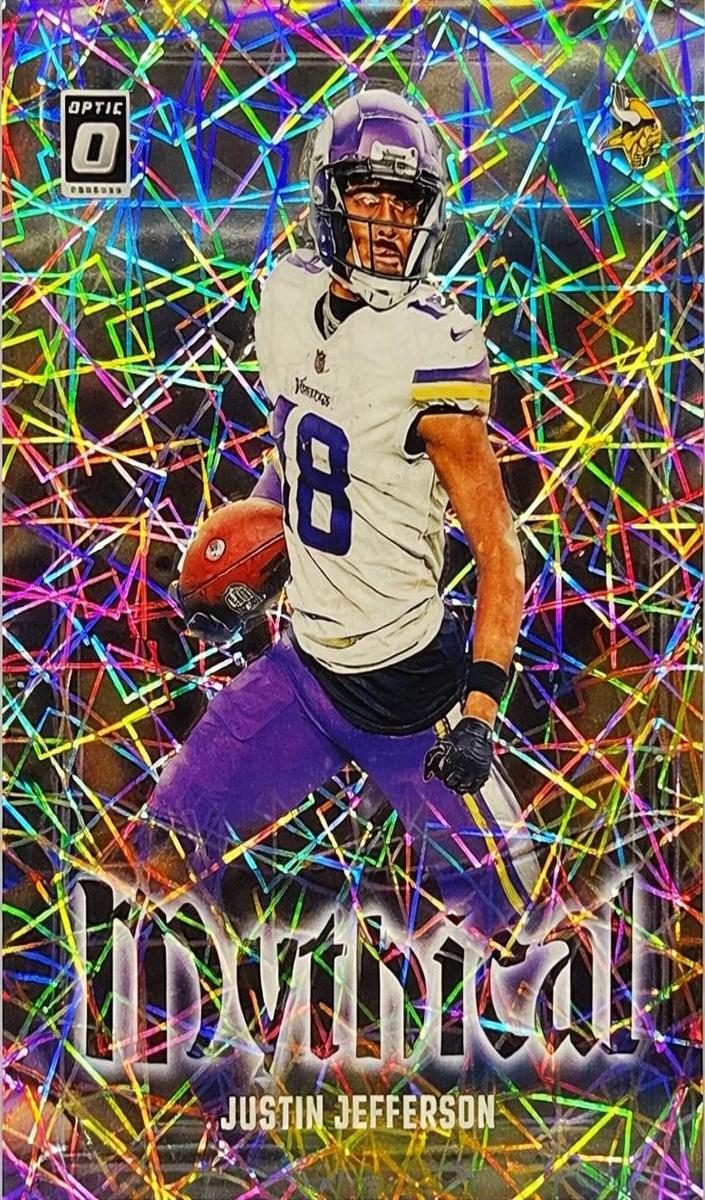 2023 Donruss Optic Football Justin Jefferson #9 PSA 10