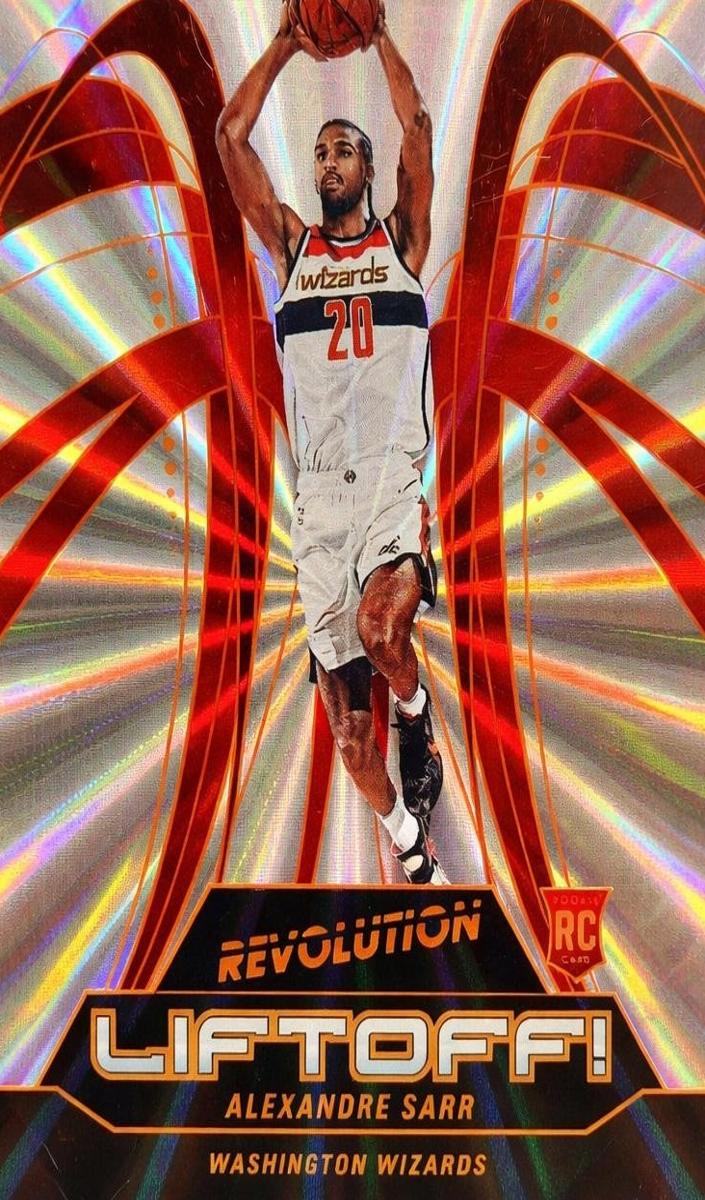 2024 Panini Revolution Basketball Sunburst Alexandre Sarr #8