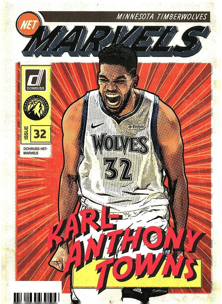 2019 Panini Donruss Basketball Karl-Anthony Towns #6