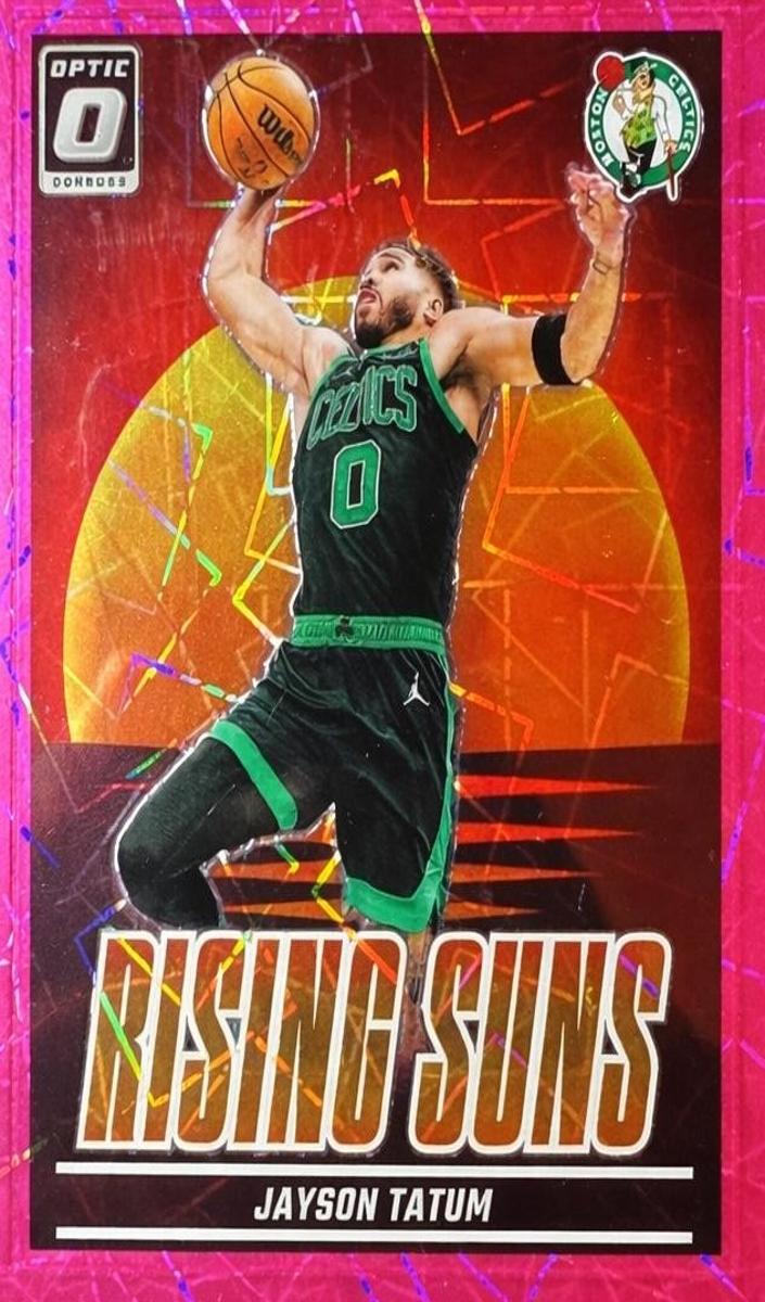 2024 Donruss Optic Basketball Pink Velocity Jayson Tatum #20