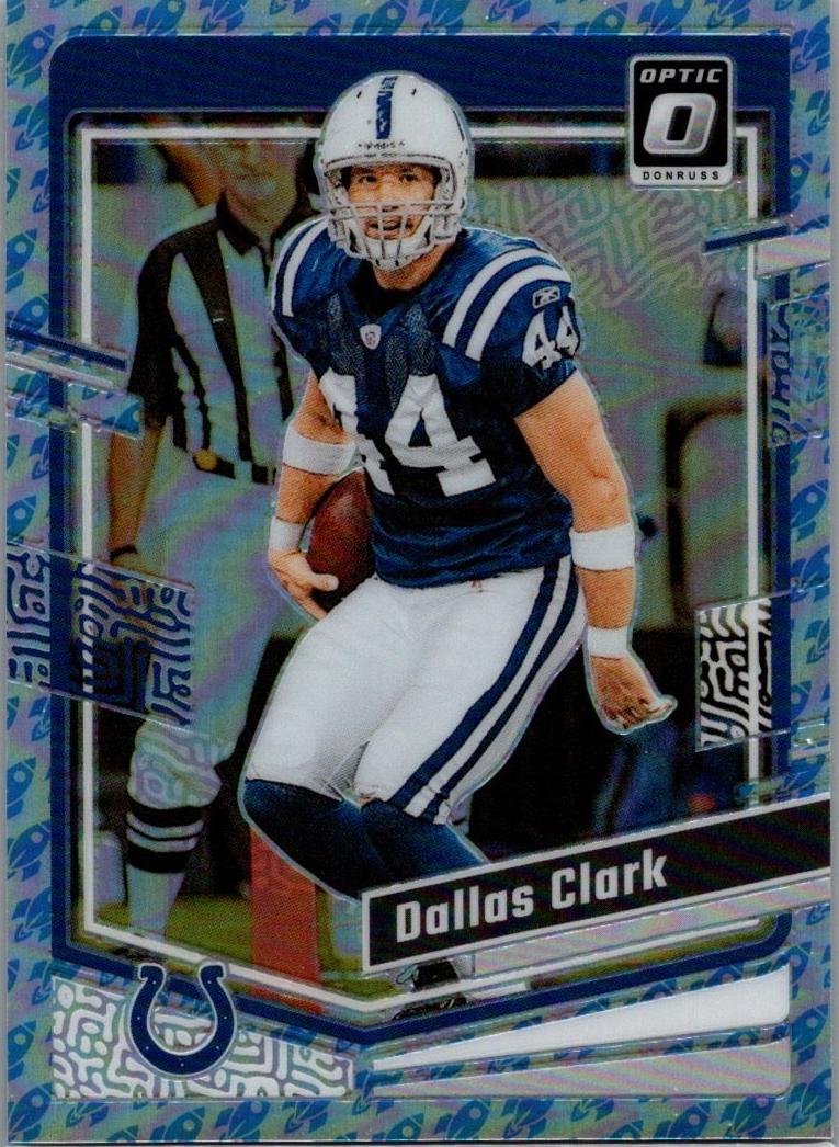 2023 Donruss Optic Football Rocket Dallas Clark #76