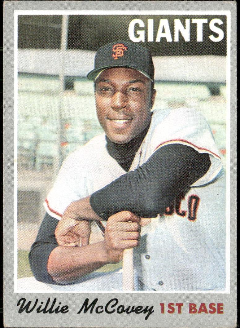 1970 Topps Baseball Willie McCovey #250
