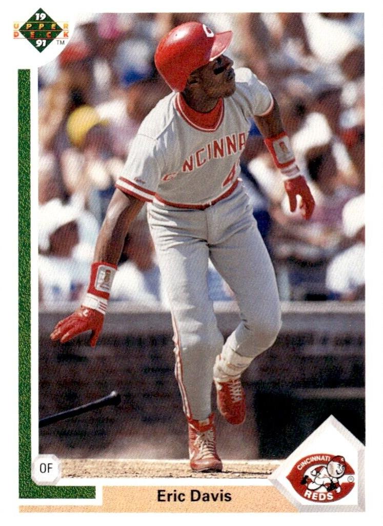 1991 Upper Deck Baseball Eric Davis #355 PSA 9