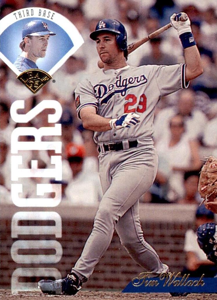 1995 Leaf Baseball Tim Wallach #294