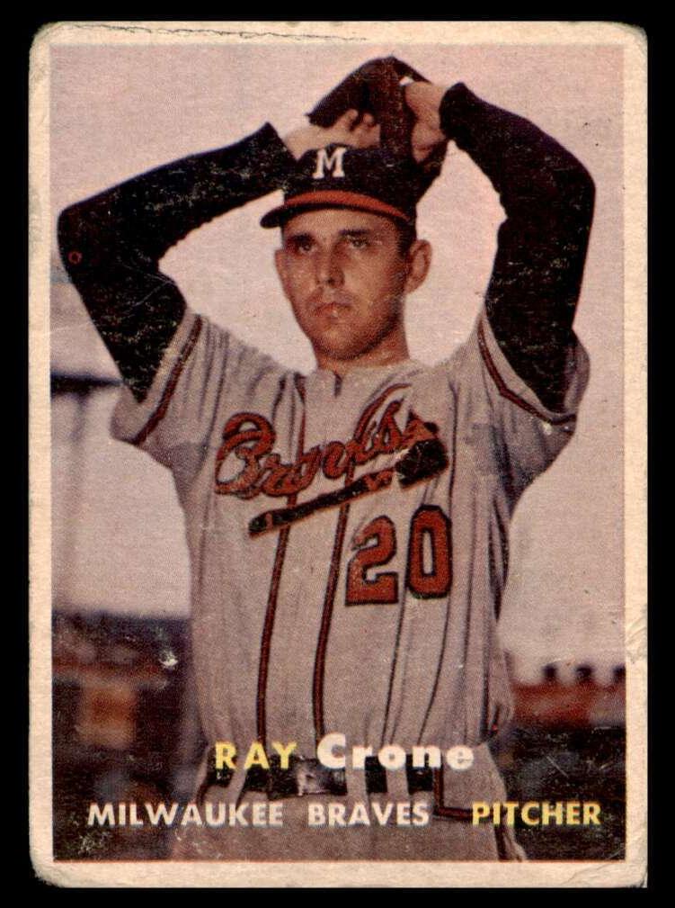 1957 Topps Baseball Ray Crone #68