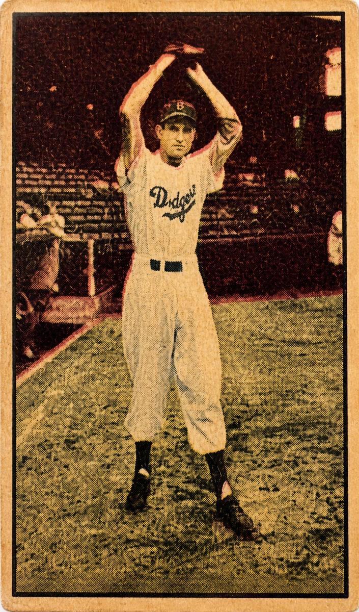 1952 Berk Ross Baseball Preacher Roe #NNO