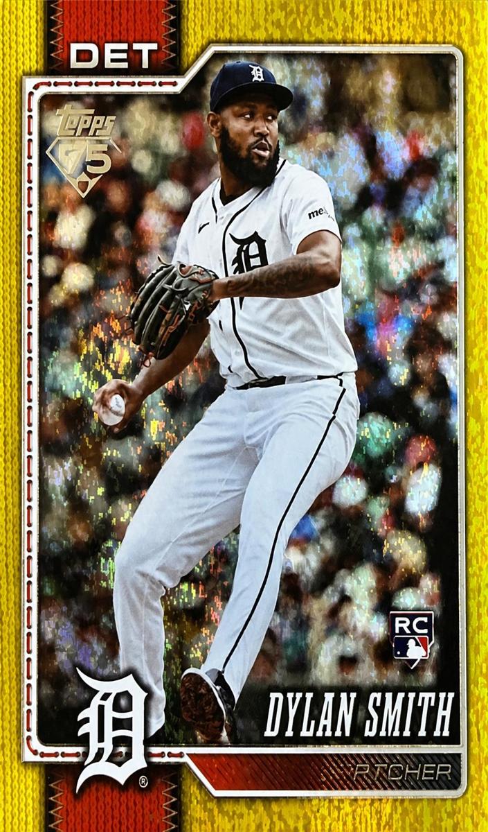 2026 Topps Baseball Yellow Holo Foil Dylan Smith #13