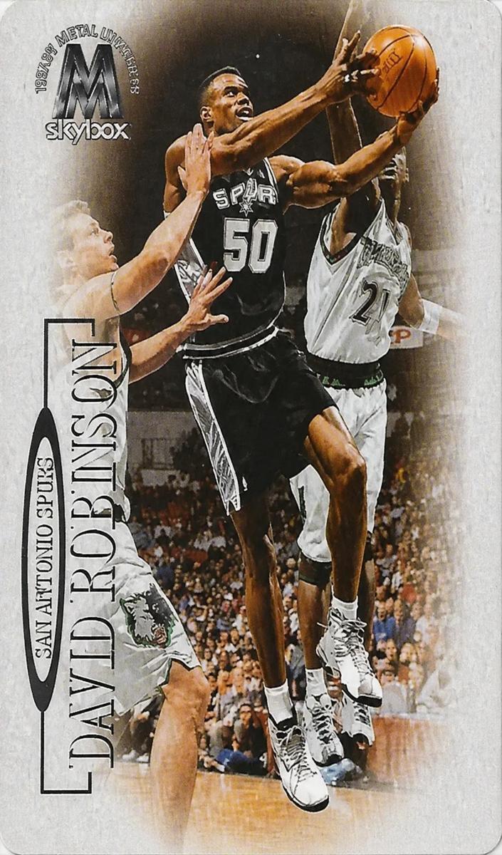 1998 Skybox Molten Metal Basketball David Robinson #121