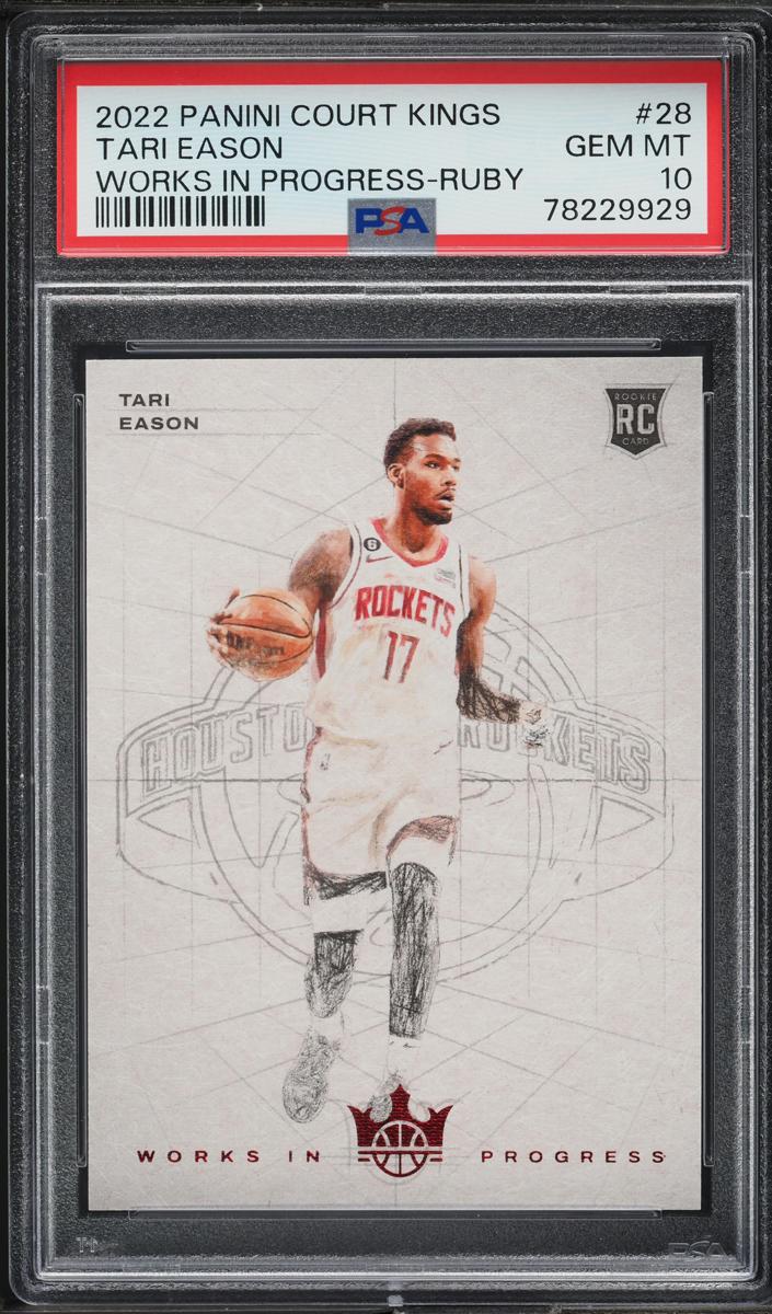 2022 Panini Court Kings Basketball Ruby Tari Eason #28 PSA 9