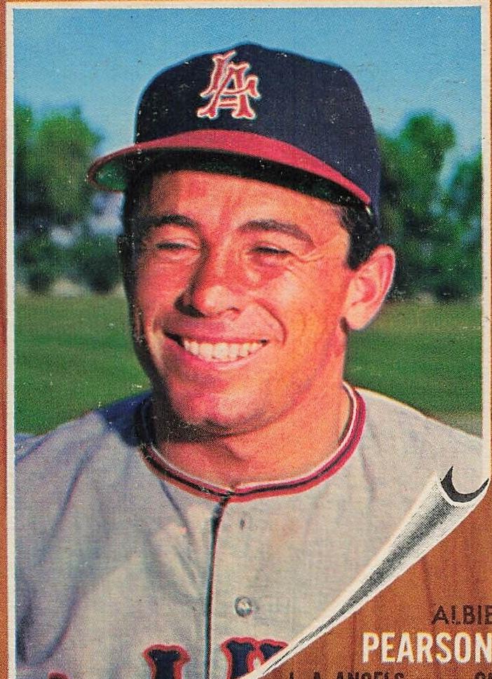 1962 Topps Baseball Albie Pearson #343
