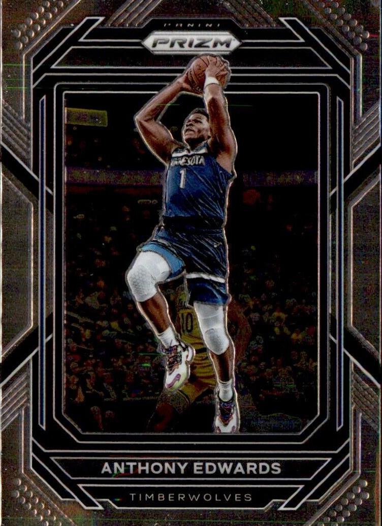 2022 Panini Prizm Basketball Anthony Edwards #56 CGC 9