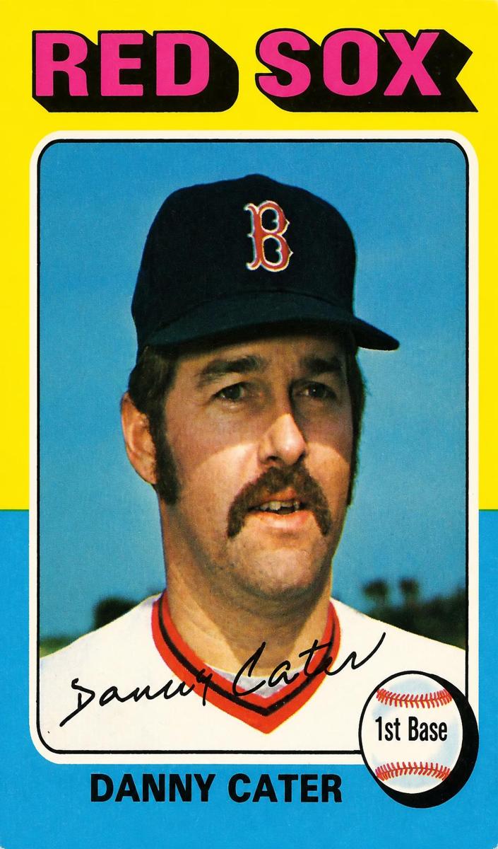 1975 O-Pee-Chee Baseball Danny Cater #645