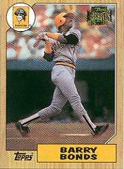 2001 Topps Baseball Barry Bonds #1 SGC 9