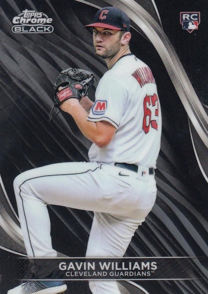2024 Topps Chrome Black Baseball Gavin Williams #99 PSA 10