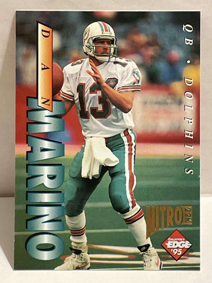 1995 Collector's Edge Football Nitro 22K Dan Marino #118 PSA 8.5