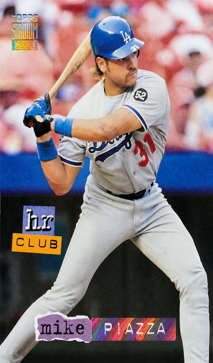 1994 Topps Stadium Club Baseball Golden Rainbow Mike Piazza #266