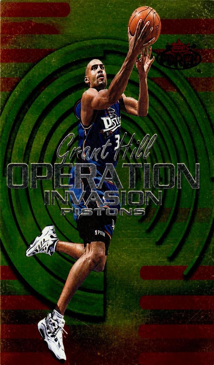 1999 Fleer Force Basketball Grant Hill #7OI