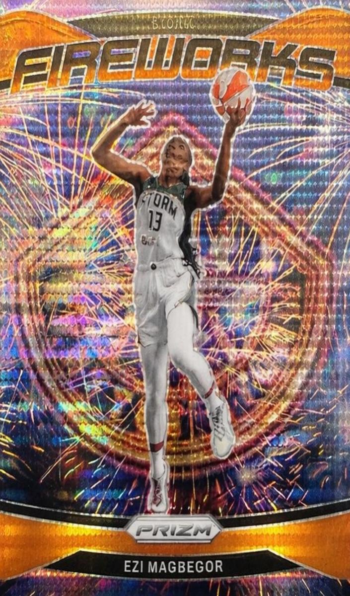 2024 Panini Prizm WNBA Basketball Orange Pulsar Ezi Magbegor #14