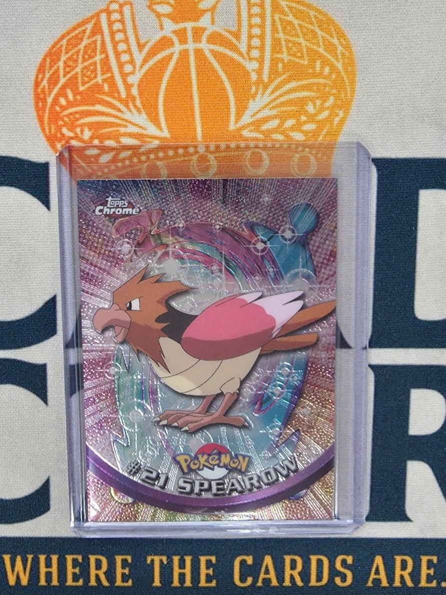 2000 Topps Chrome Pokemon Spearow #21