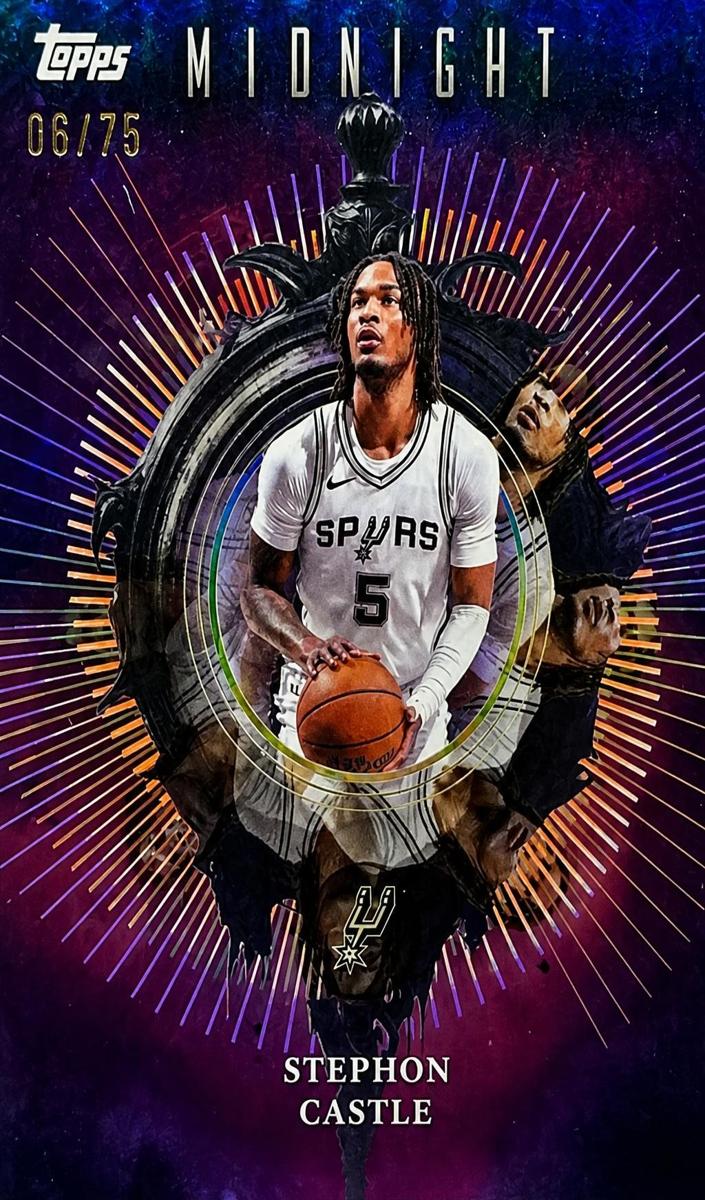 2025 Topps Midnight Basketball Dusk Stephon Castle #IN-1