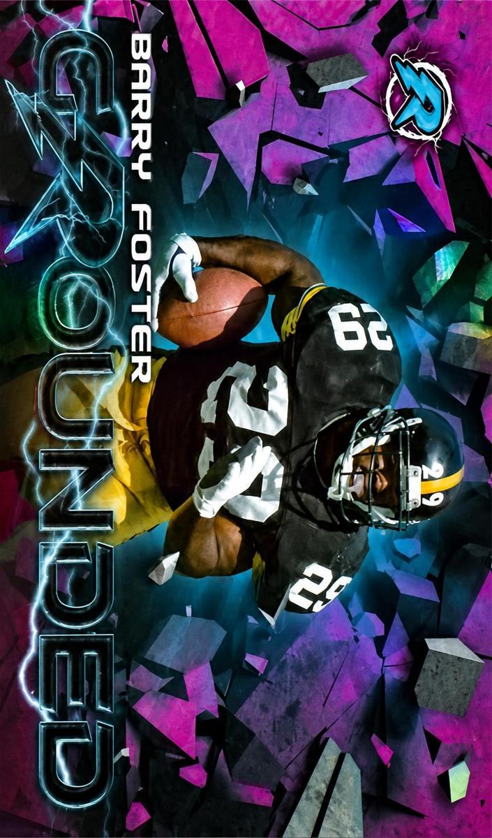 2023 Topps Composite Football Pink Refractor Barry Foster #RG-19