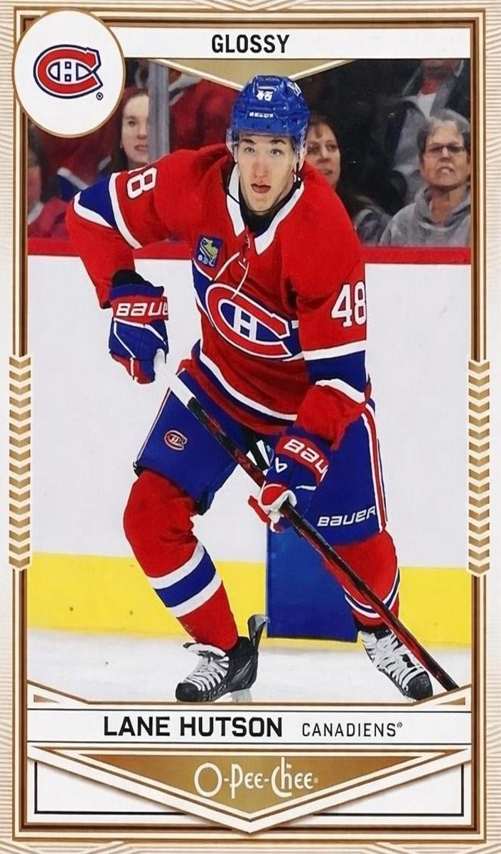 2024 Upper Deck Hockey Lane Hutson #OPC-50 RAW Ungraded