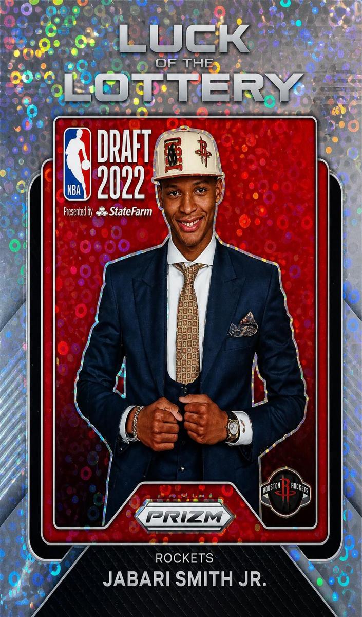 2022 Panini Prizm Basketball Fast Break Jabari Smith Jr. #7