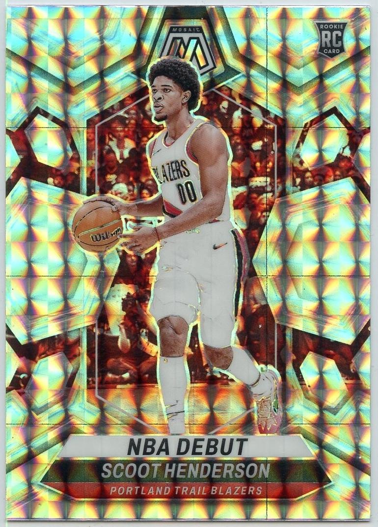 2023 Panini Mosaic Basketball Mosaic Scoot Henderson #255